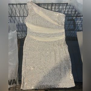 party seeker sequin mini dress from fashionnova